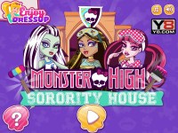 Игра Спасение дома Монстр Хай Игра Спасение дома Монстр Хай