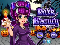 Игра Хэллоуинский макияж для Чародеек
